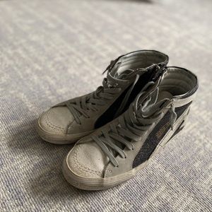 Golden Goose women’s high top sneakers, sz 38